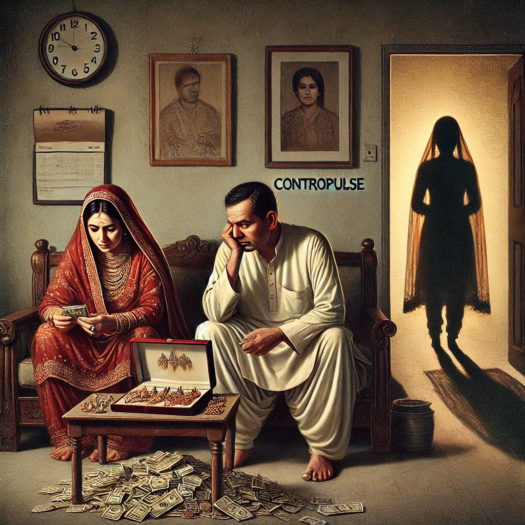 the parents are struggling hard to arrange the financial resources for dowry while the daughters also feel inferior and low self-esteem.